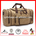 Cotton Canvas Material Travel Bag Big Duffle Travel Bag